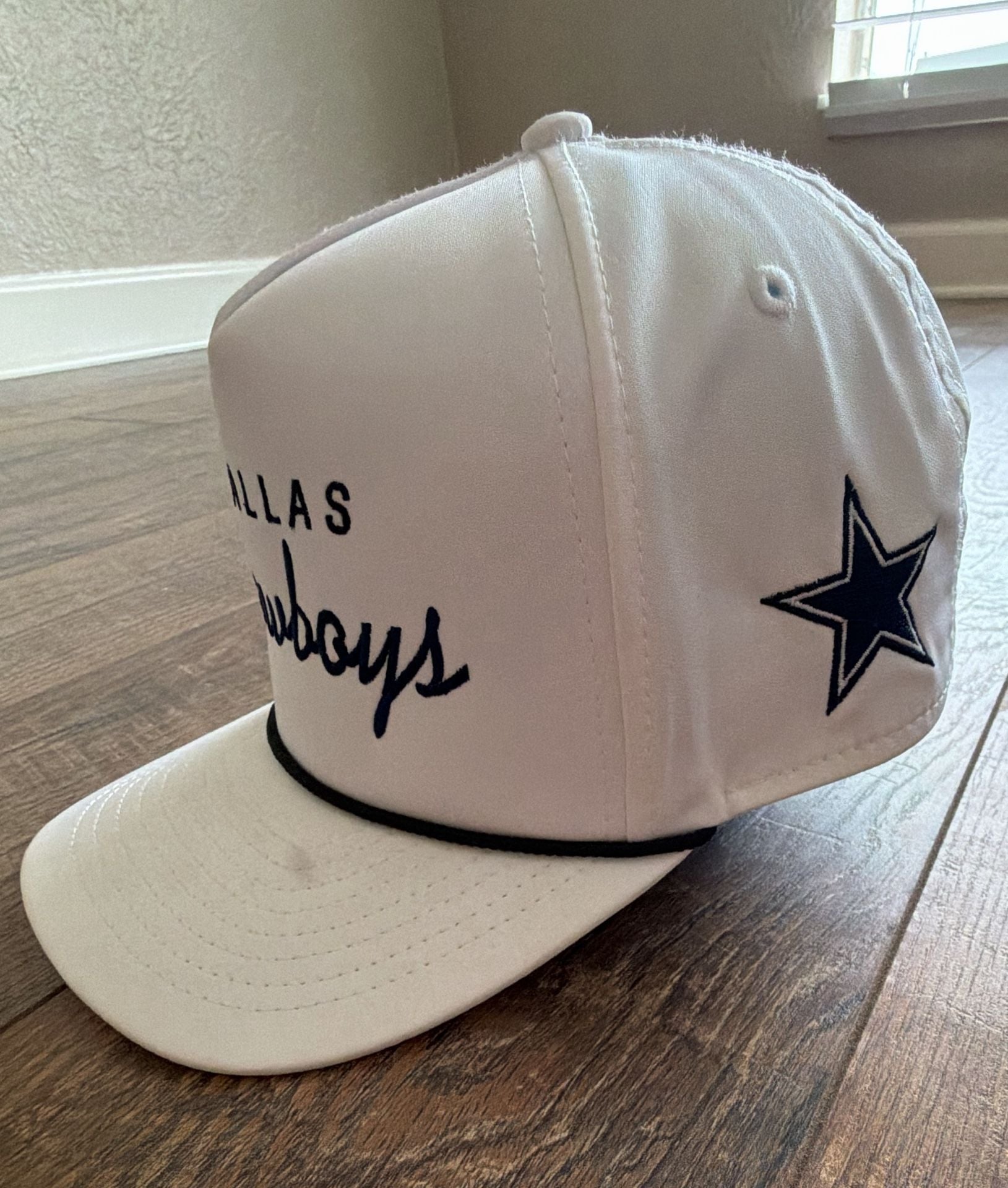 Dallas Cowboys '47 Hitch Rope Adjustable Hat White Script 3