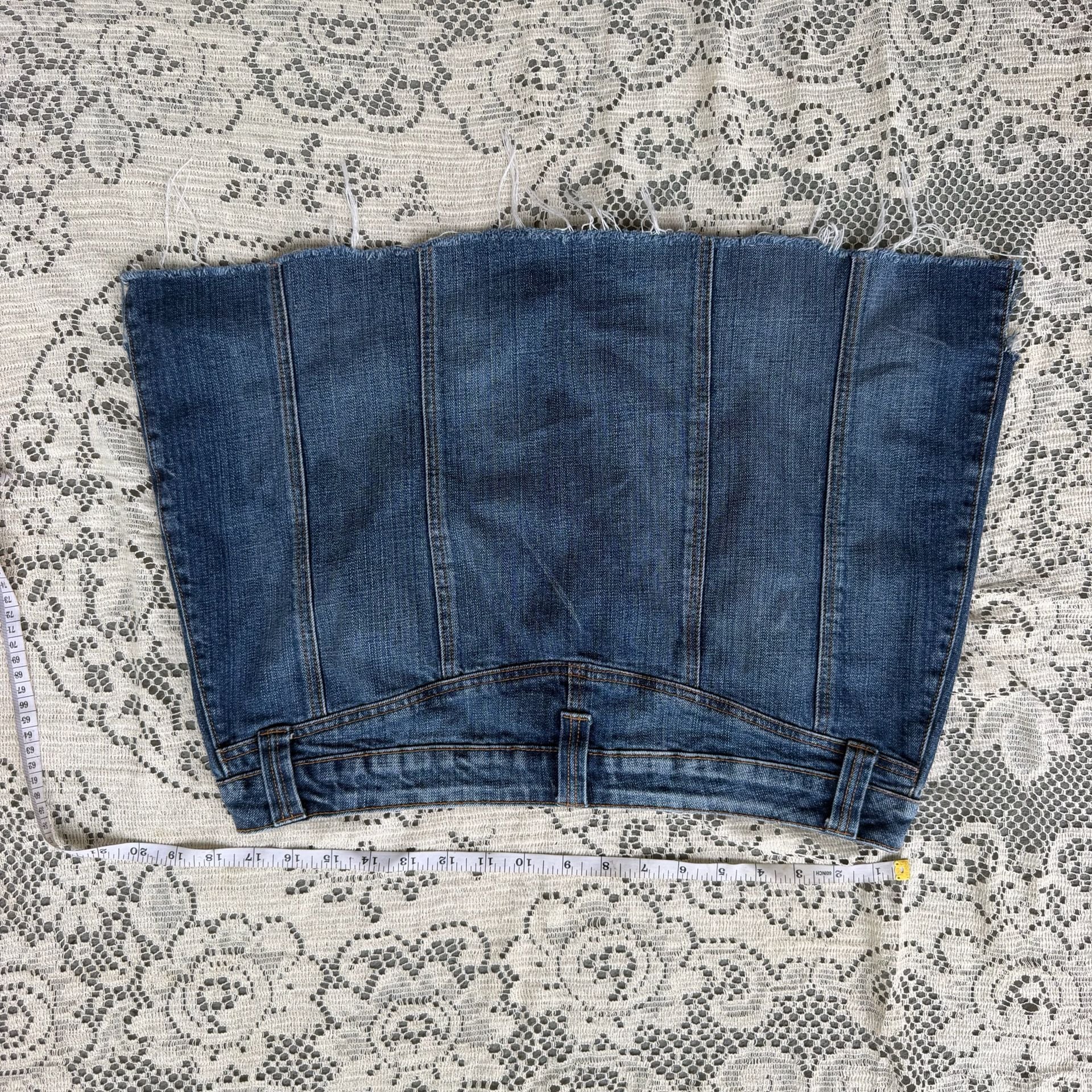 Y2K Vintage Fairycore Denim skirt 5