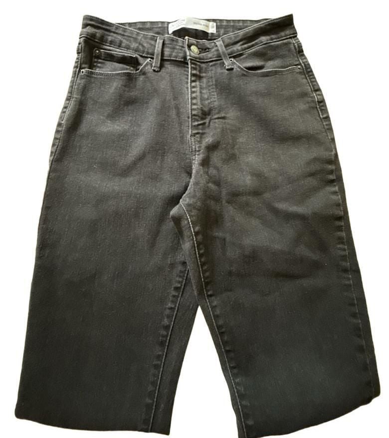 Signature by Levi Strauss & Co. High Rise Skinny Size 10L W30 L32 Black Jeans 4