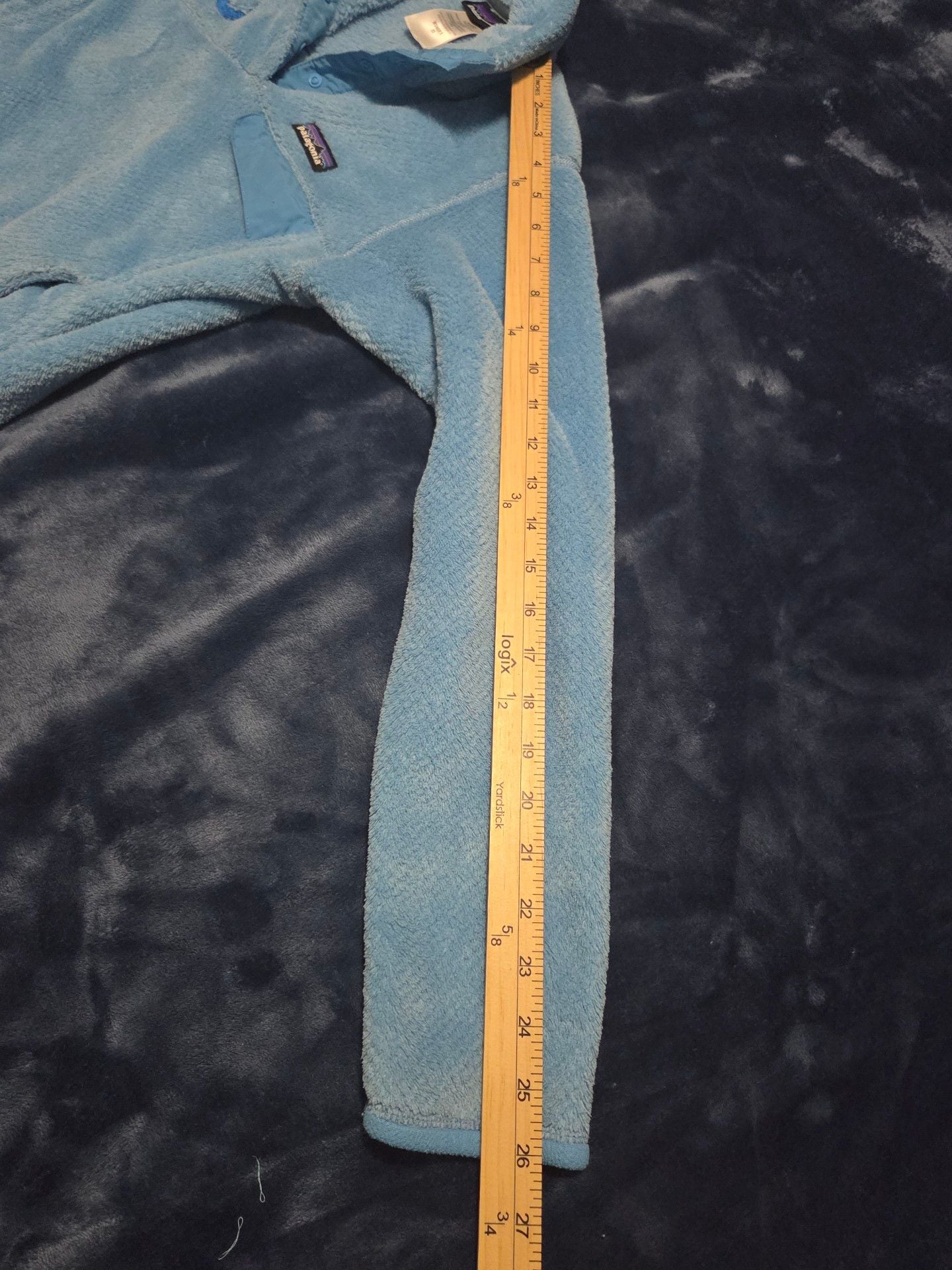 Patagonia Fleece Jacket Size XS Blue 9