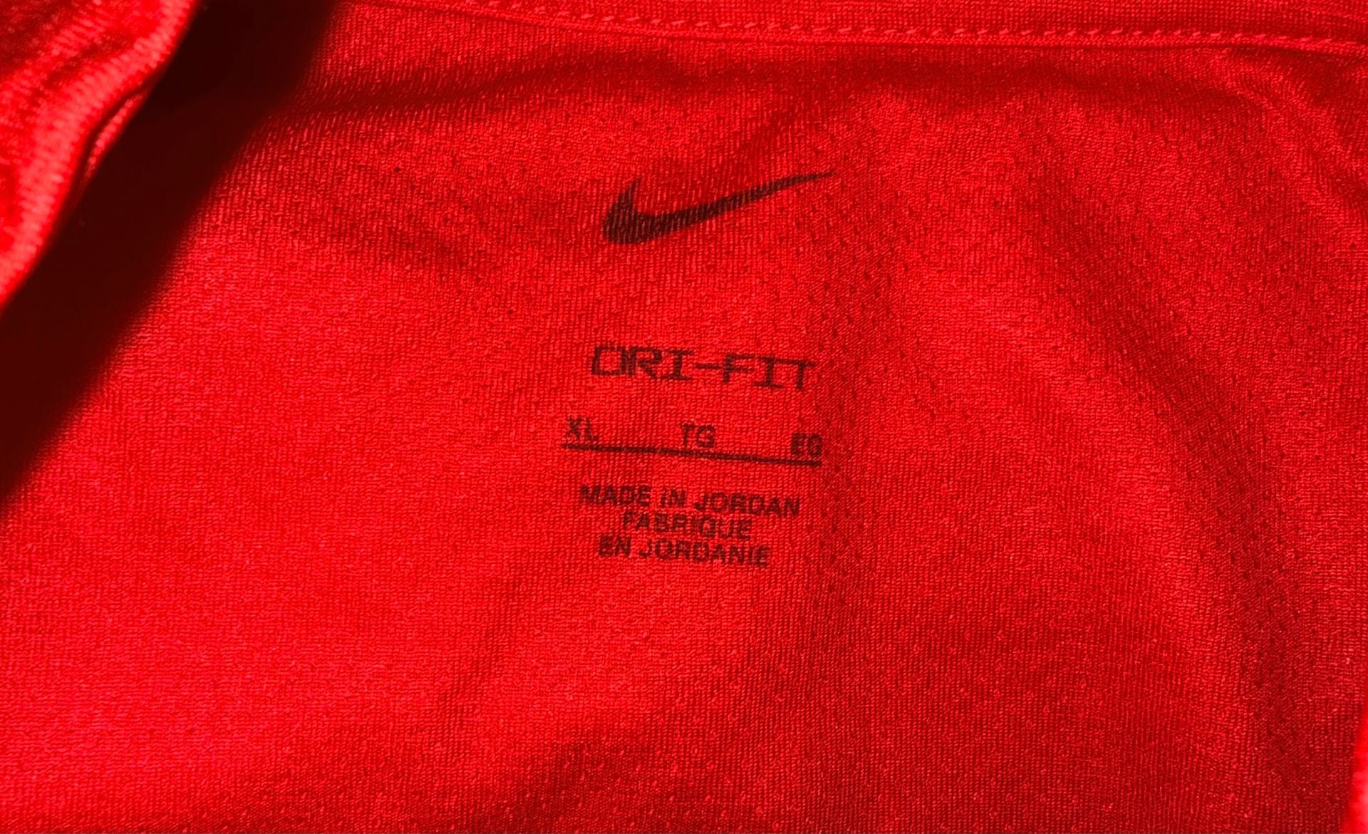 Nike Dri-FIT 1/2 Zip Training Pullover Size XL Red Long Sleeve 5