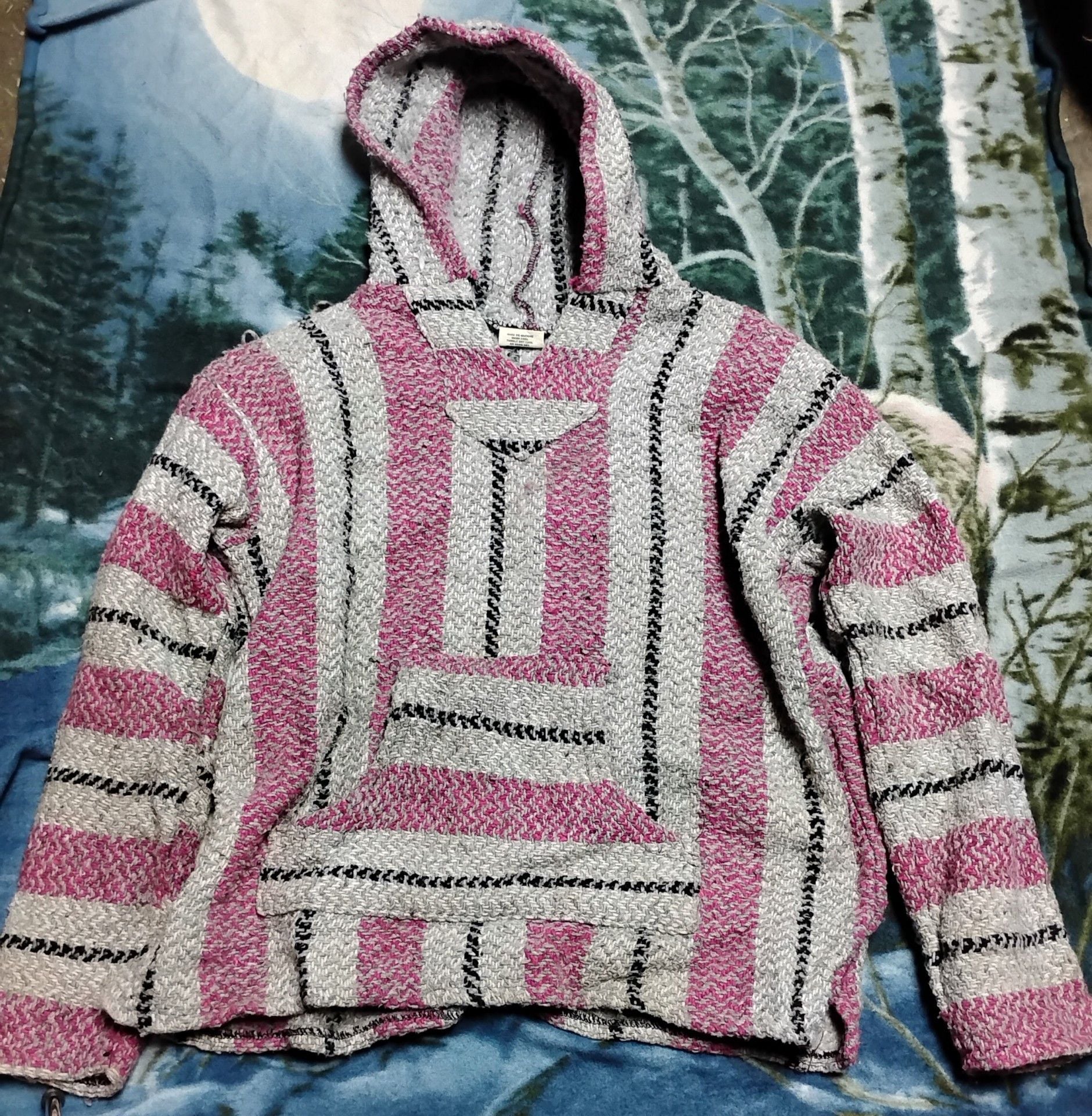 Cranberry Baja Hoodie – , 2