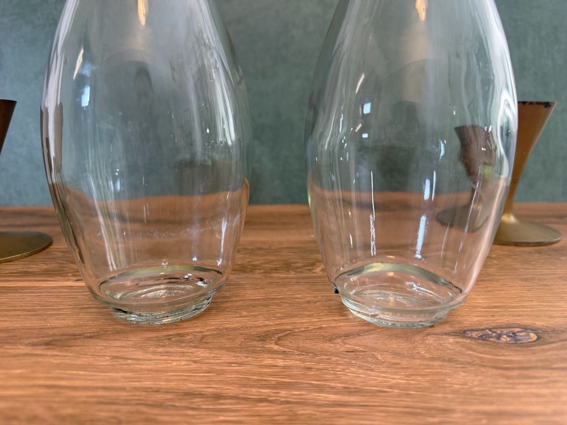 Vintage 1950s Space Age Whiskey Decanters Atomic Era MCM Art Deco 9