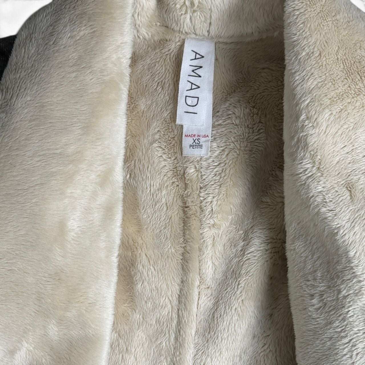 Anthropologie Amadi Sherpa Waterfall Coat XS Petite 5