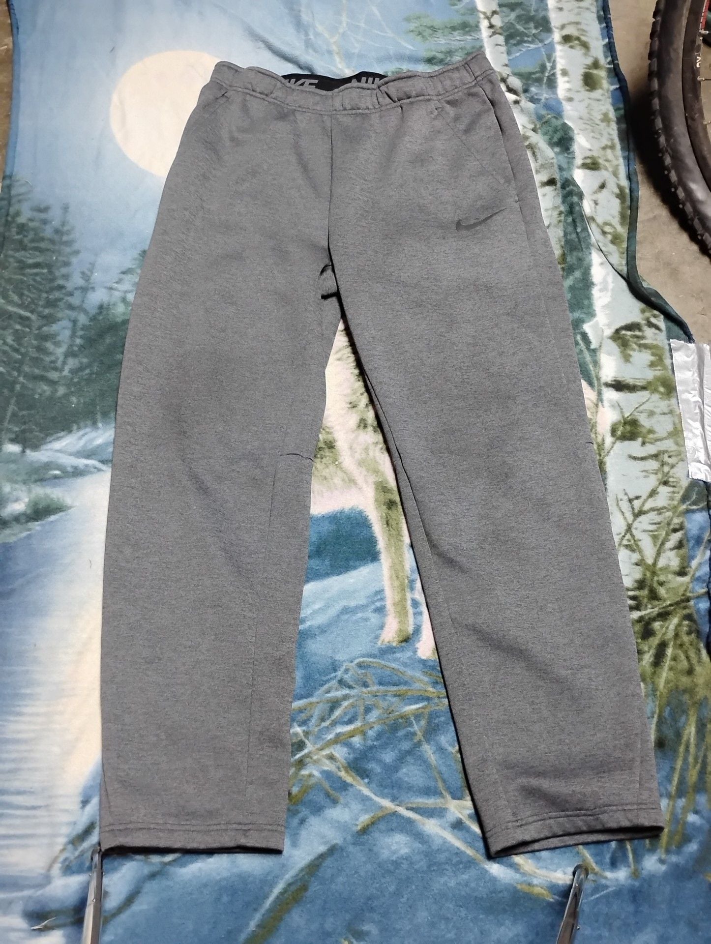 Nike Therma-Fit Fleece Pants Gray 2