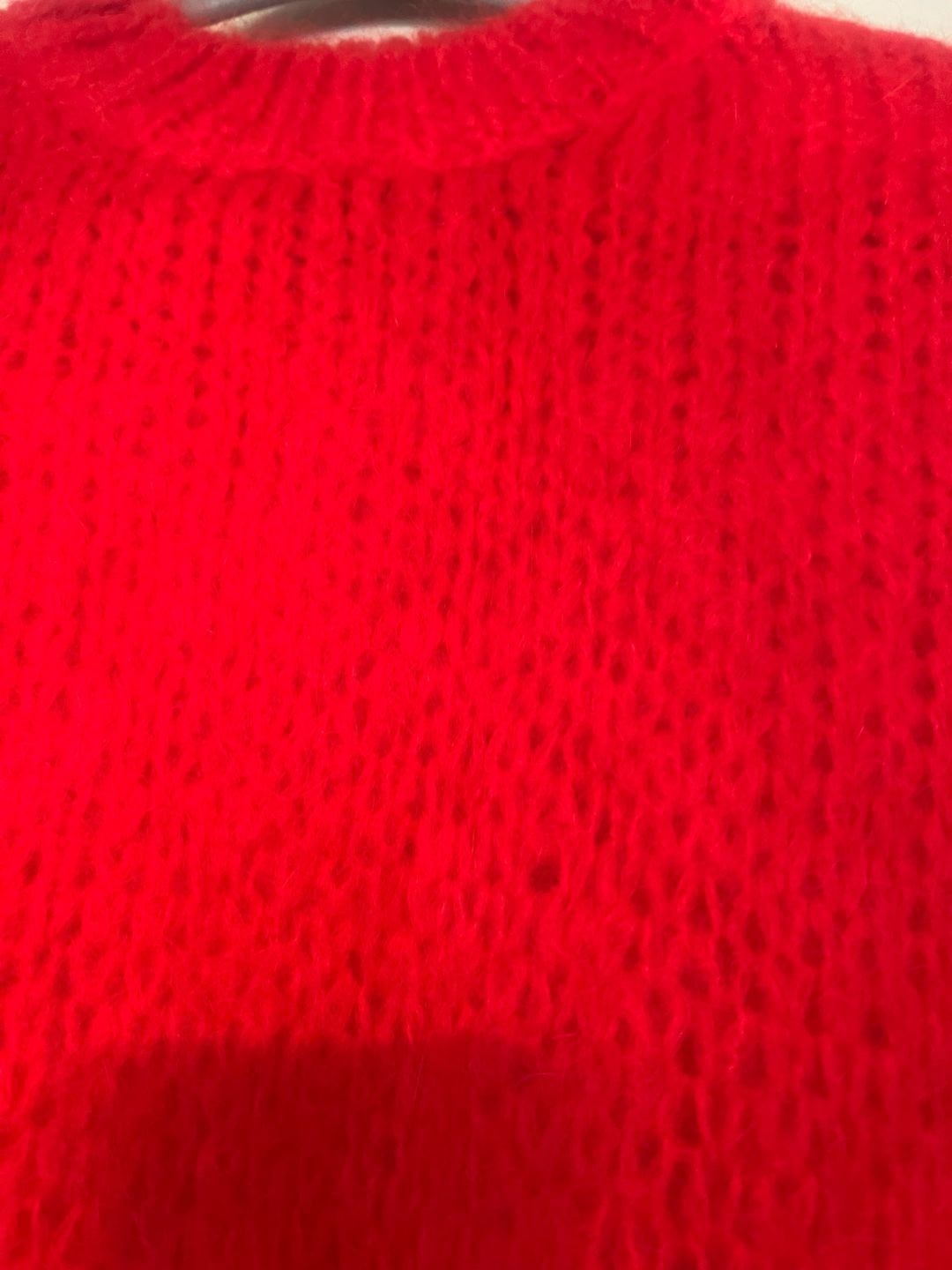 Benaaar Red Short Sleeve Knit Sweater 4