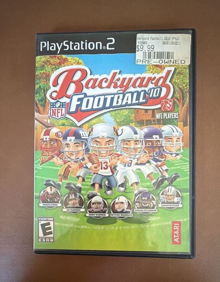 Backyard Football 10 PS2 Game CIB 1