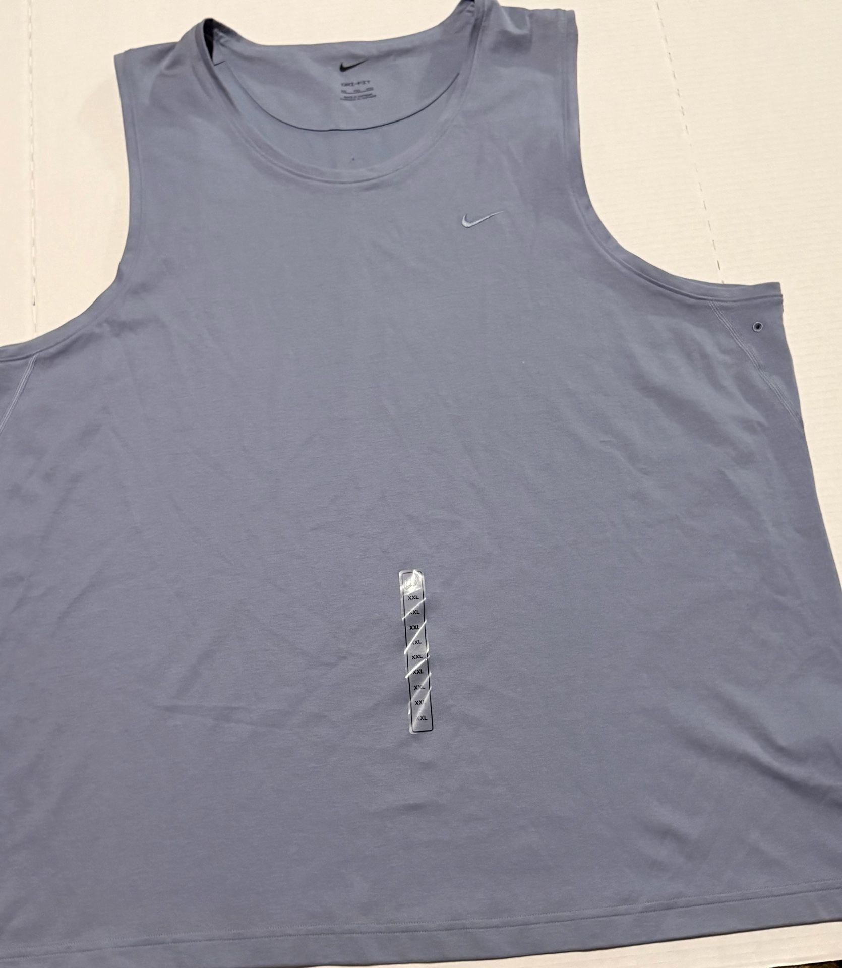 Nike Dri-FIT Primary Fitness Tank Top Size XXL Blue Gray DV9833-493 3