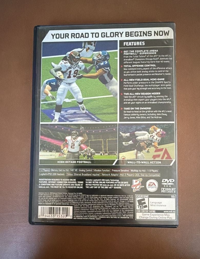 Electronic Arts Arena Football: Road To Glory 2