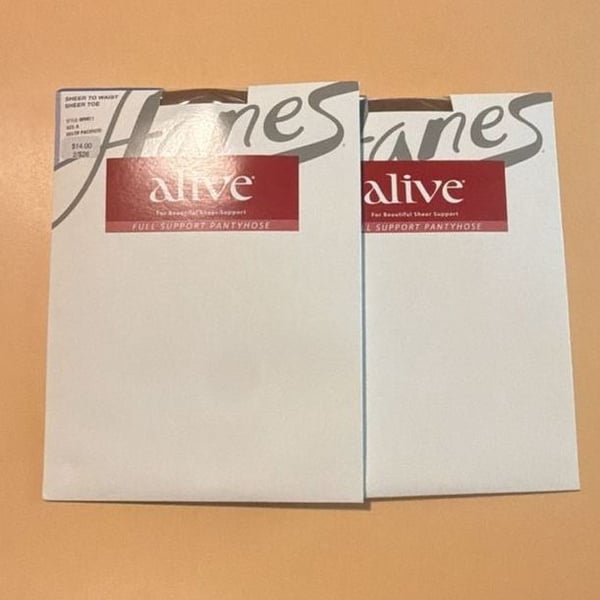 Hanes Alive Full Support Pantyhose Size A South Pacific