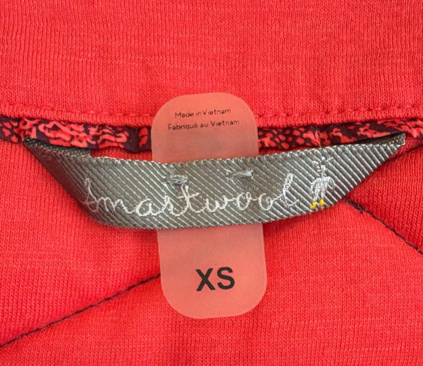 Smartwool Quilted Insulated Skirt Size XS Pink Red Pattern 4