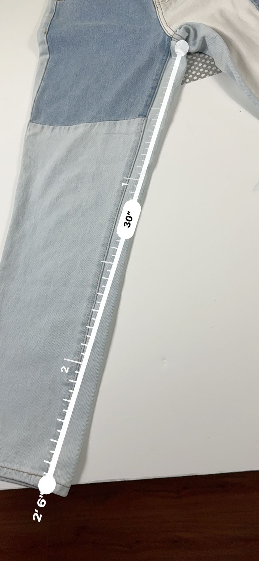 PacSun Colorblock Y2K High-rise Jeans Size 27 9