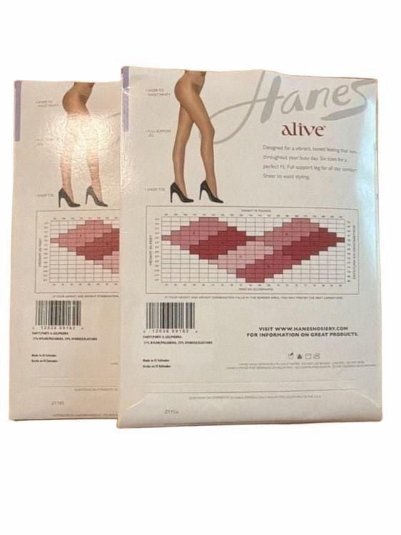 Hanes Alive Full Support Pantyhose Size A South Pacific 2