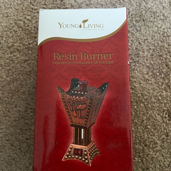 Young Living Resin Burner Experience The Essence Of The East OPEN BOX