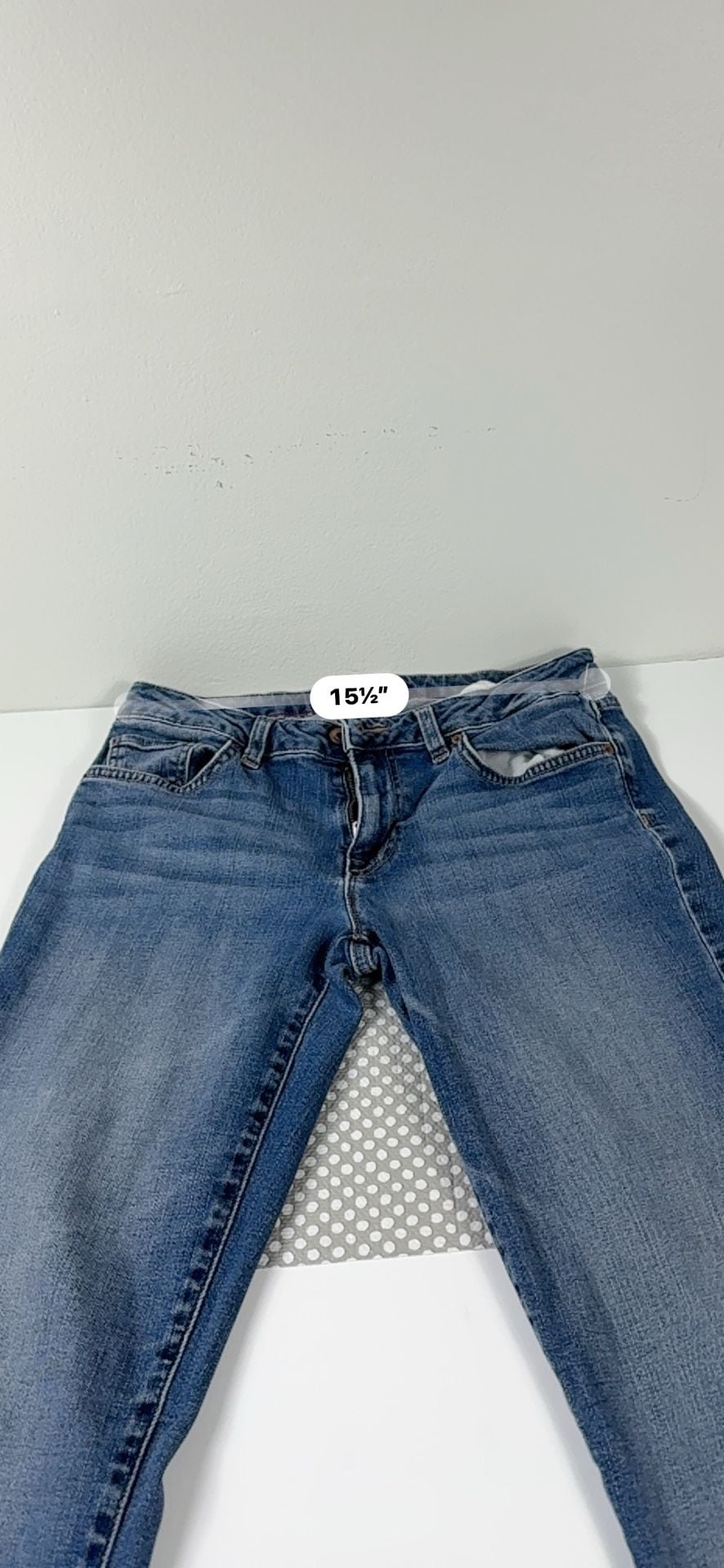 Tommy Hilfiger Women's Straight Leg Blue Jeans Size 6R 7