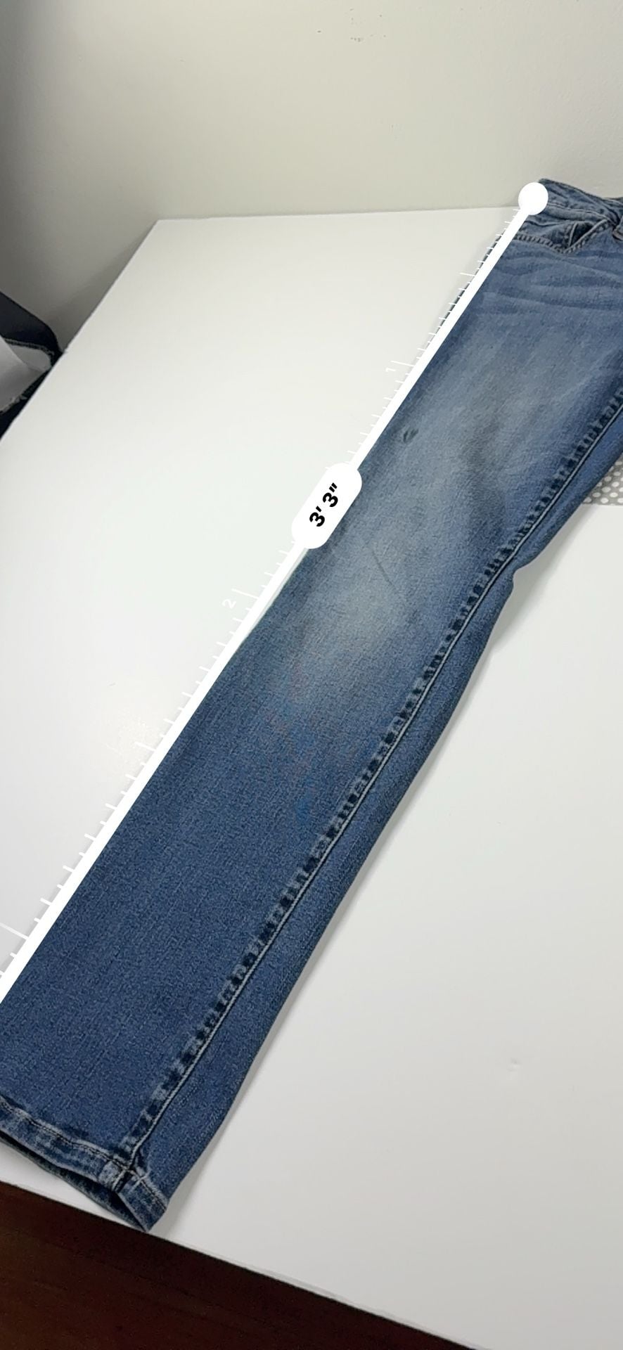 Tommy Hilfiger Women's Straight Leg Blue Jeans Size 6R 8