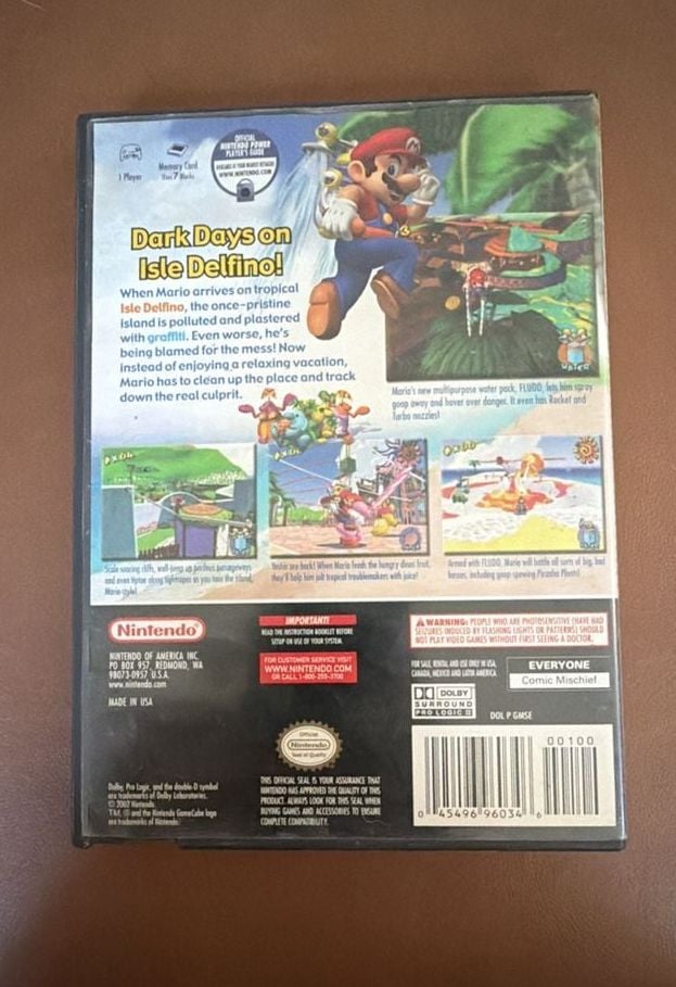 Super Mario Sunshine CIB GameCube 2