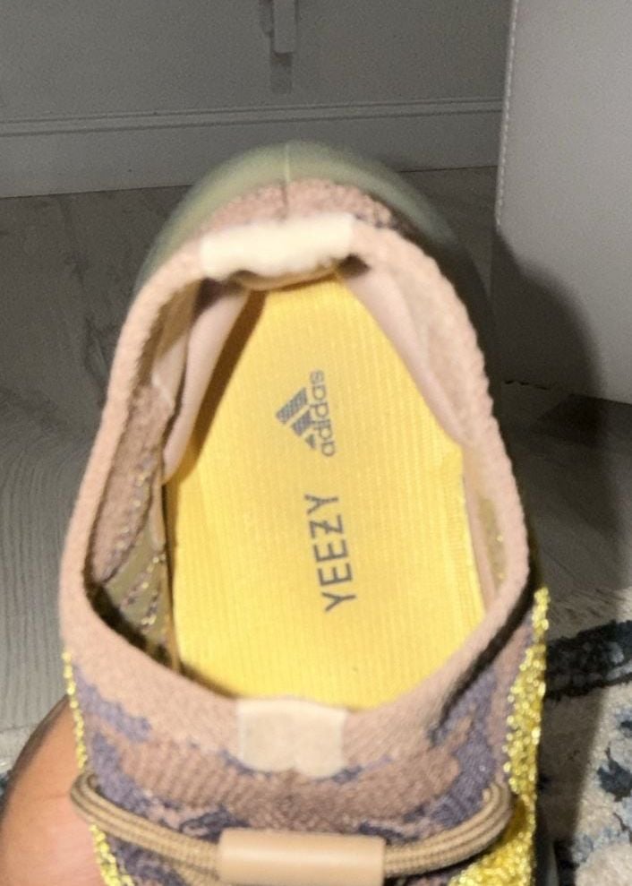 Adidas Yeezy Boost 380 Lmnte FZ4982 Brown Yellow Sneakers 6