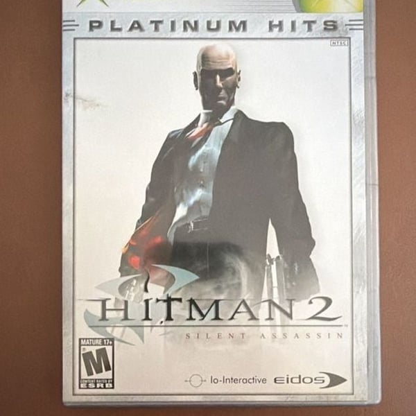 Hitman 2 Silent Assassin Platinum Hits CIB Xbox