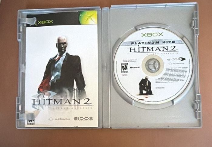 Hitman 2 Silent Assassin Platinum Hits CIB Xbox 3