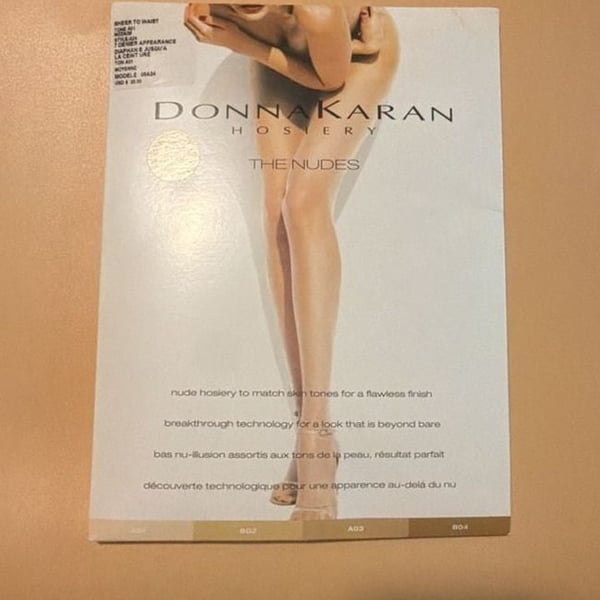 Donna Karan Hosiery The Nudes Sheer To Waist Medium Tone A01