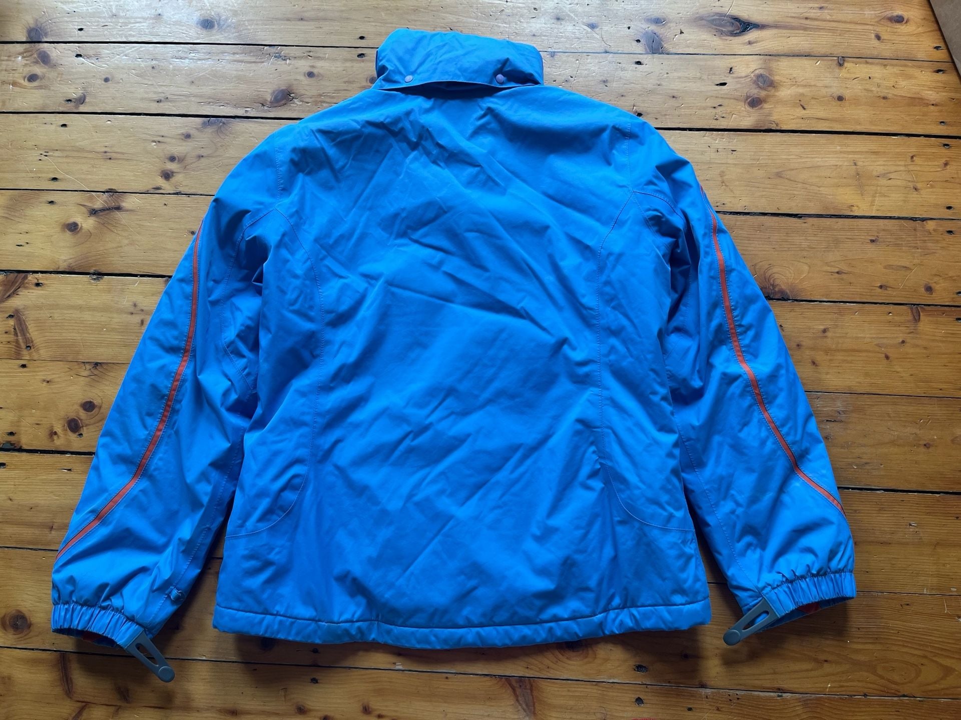 Lands End Winter Jacket Size L 14-16 Blue Insulated Ski Coat 3