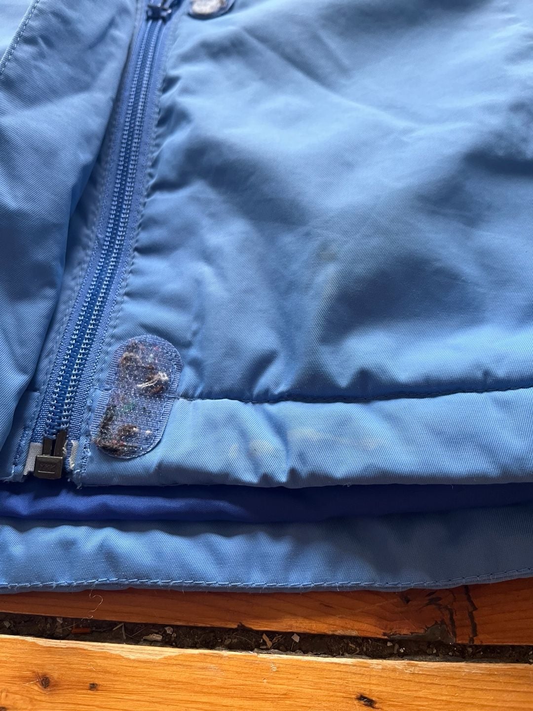 Lands End Winter Jacket Size L 14-16 Blue Insulated Ski Coat 13