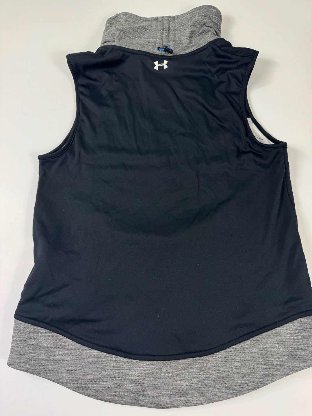 Under Armour ColdGear Reactor Vest Size SM Black Gray Quilted 7