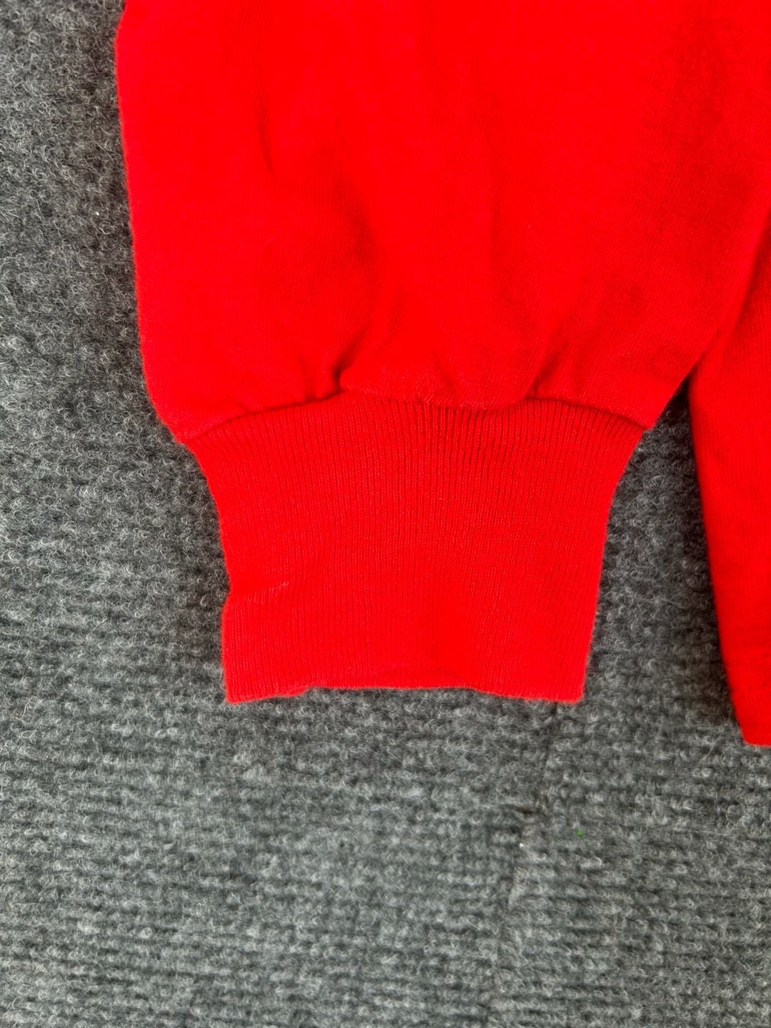 Russell Athletic Pro Cotton Long Sleeve T-Shirt Size M Red 7