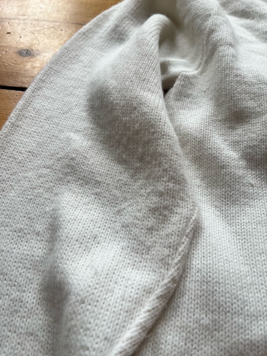 Fast-Tenn Vintage 70s Choir Award Cardigan Sweater White 9