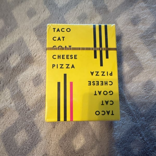 Dolphin Hat Games Taco Cat Goat Cheese Pizza Card Game Sealed