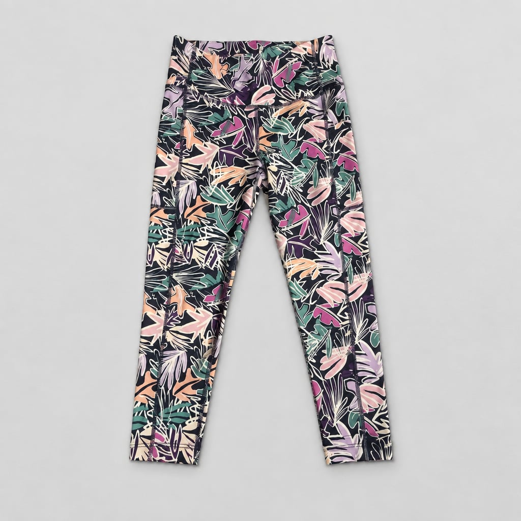 Ideology Hibiscus Garden Floral Print Yoga Athletic Leggings XS 4
