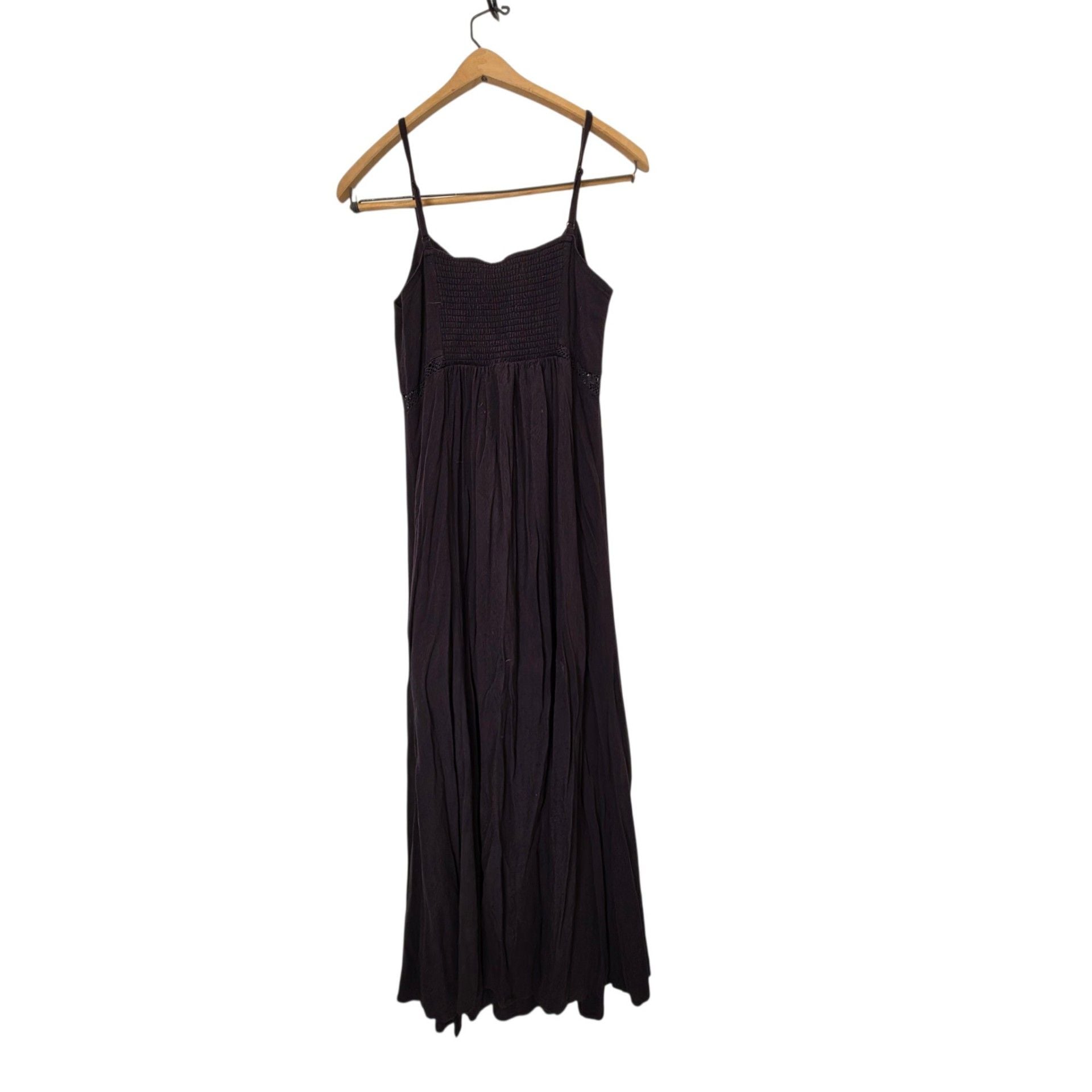 Idyllwind Fueled By Miranda Lambert Maxi Dress Size M Black Crochet 3