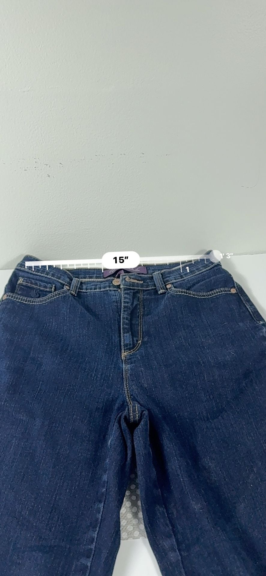 Gloria Vanderbilt Amanda High Rise Tapered Jeans Size 6 Average 8
