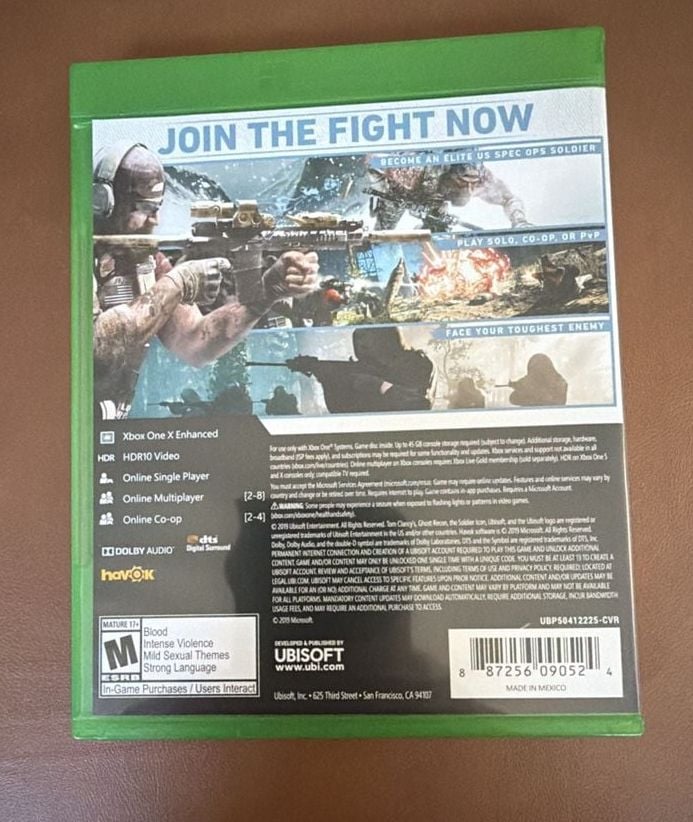 Ubisoft Tom Clancy's Ghost Recon Breakpoint Xbox One Video Game 2