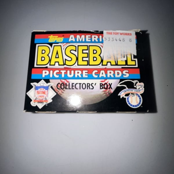 1988 Topps American Baseball Picture Cards Collectors Box Complete Set