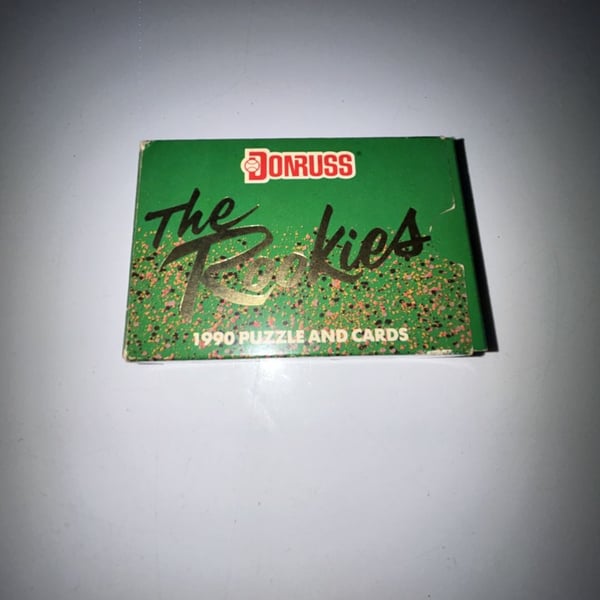 1990 Donruss The Rookies Puzzle And Cards