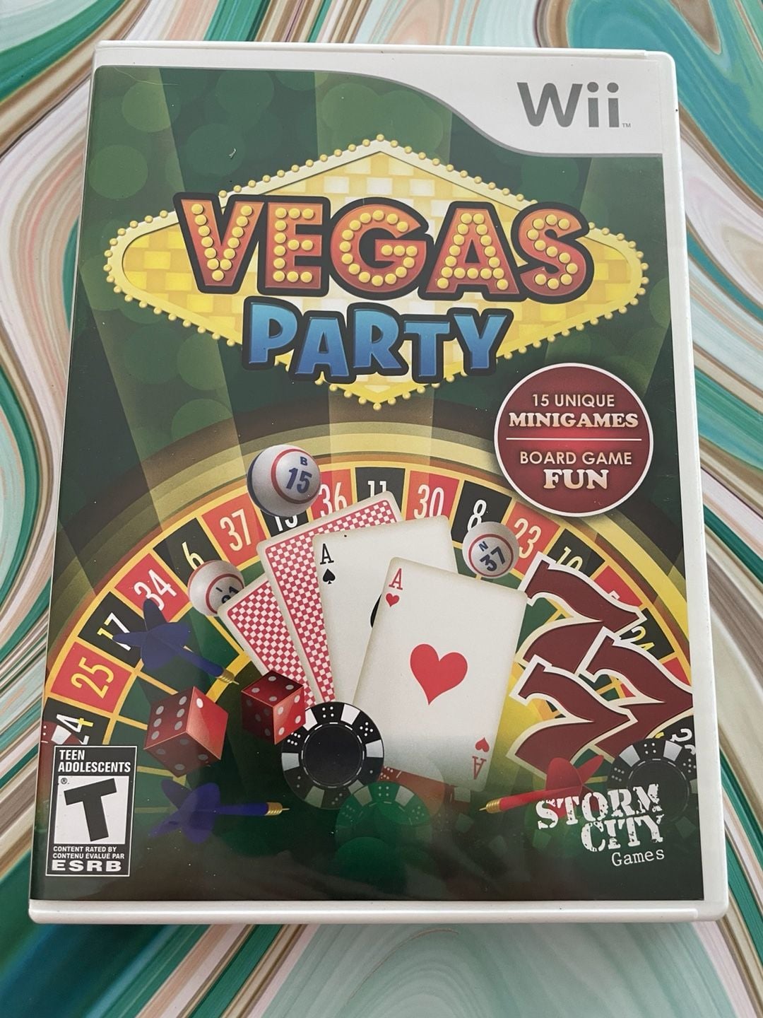 Vegas Party Nintendo Wii Video Game Complete With Case And Manual 1