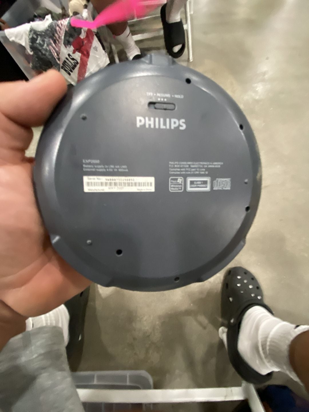 Philips EXP2550 Portable CD & MP3 Player 4