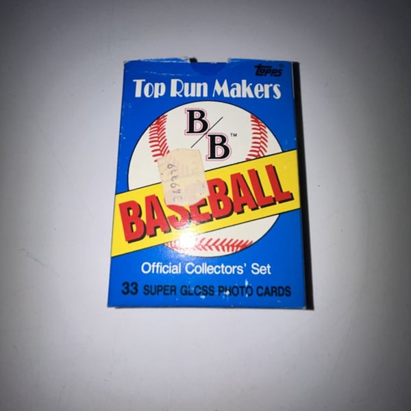 Topps Top Run Makers Baseball Official Collectors Set 33 Cards