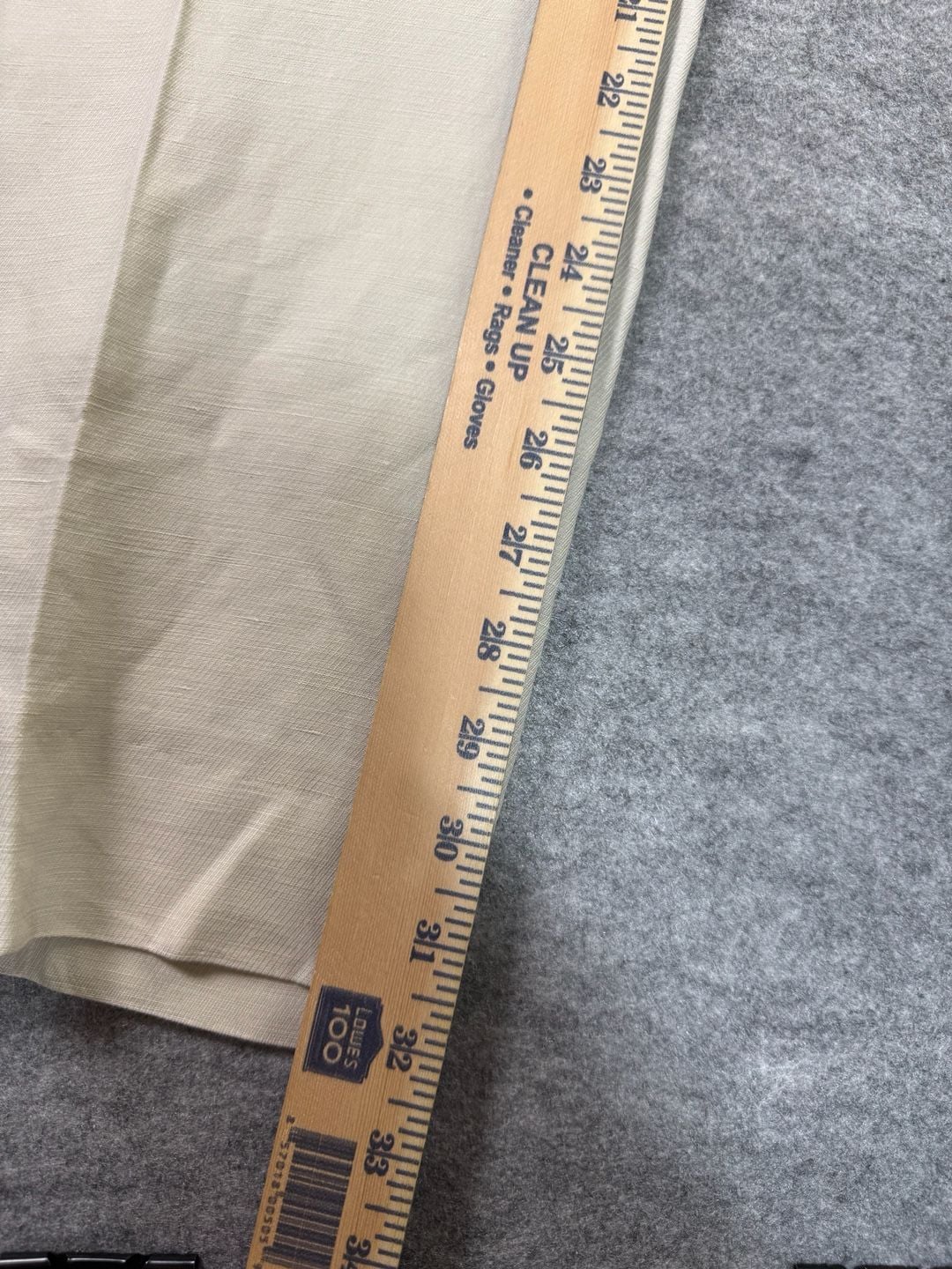 Tommy Bahama Linen Blend Trousers Size 38 Ivory Casual Slacks 6
