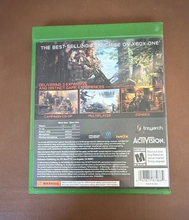 Activision Call Of Duty Black Ops III Xbox One 2