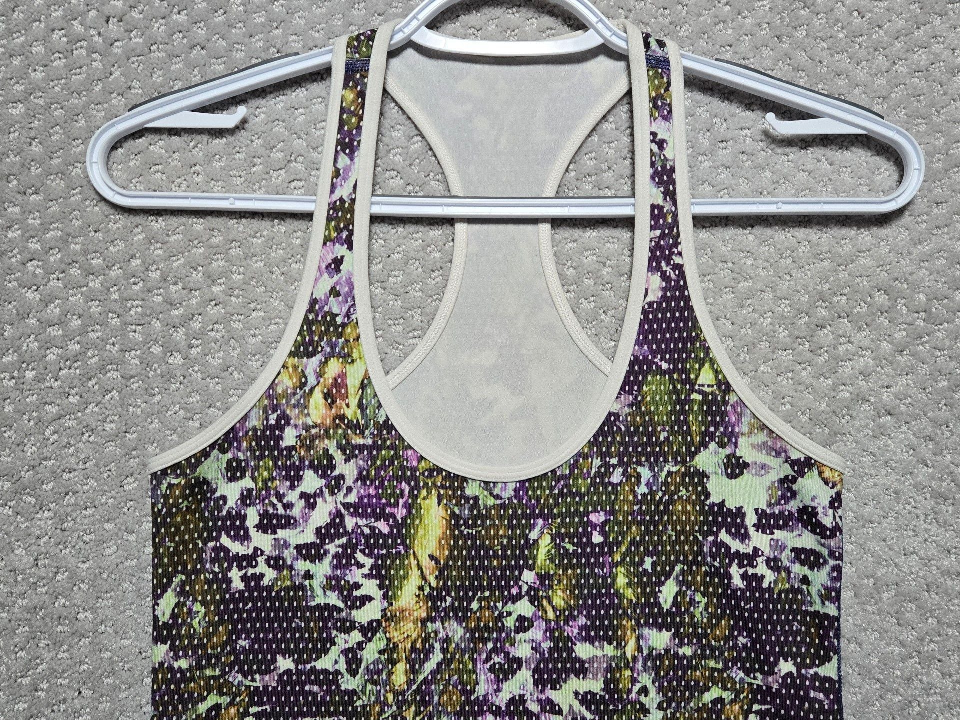 Lululemon Athletic Tank Top Multi Color Mesh Racerback 3