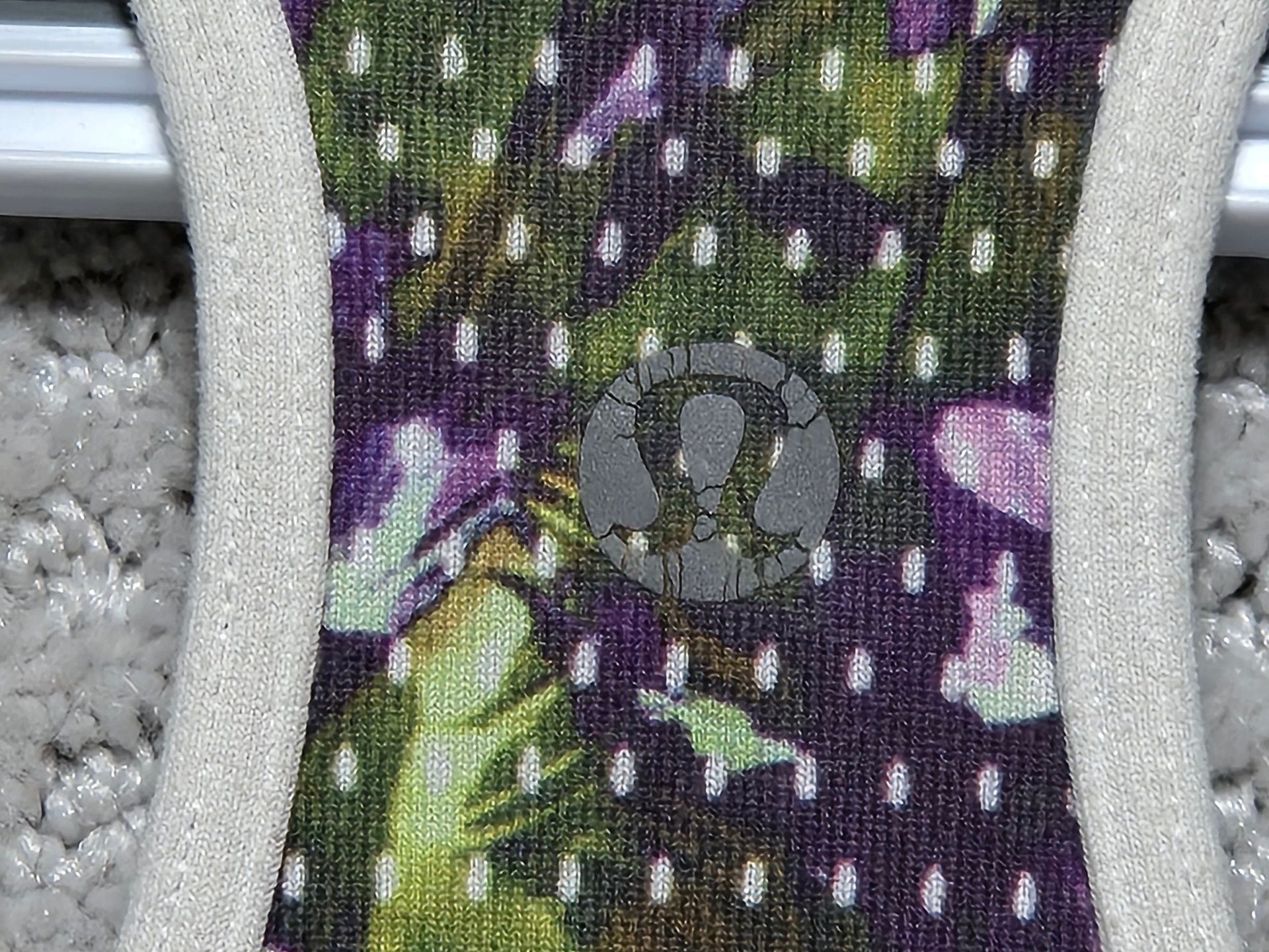 Lululemon Athletic Tank Top Multi Color Mesh Racerback 8