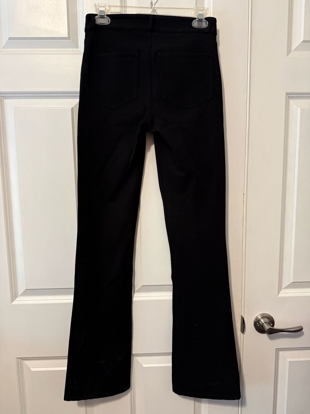 Paige Black Flare Pants Size 27 5
