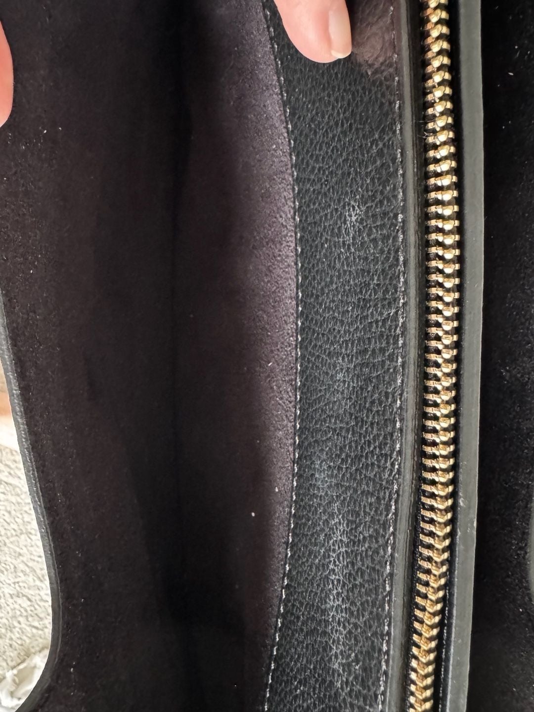 Lia Numa Black Leather Basket Weave Handbag Made In Italy 8