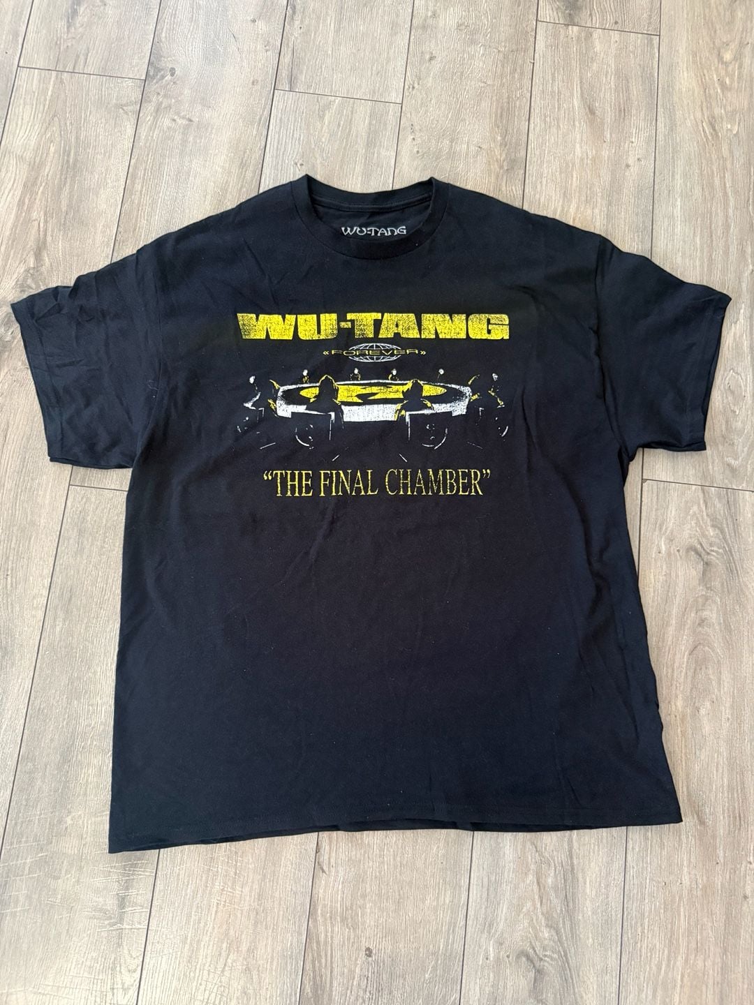 Wu-Tang Clan The Final Chamber Tour T-Shirt Size XL Black Concert Tee 2