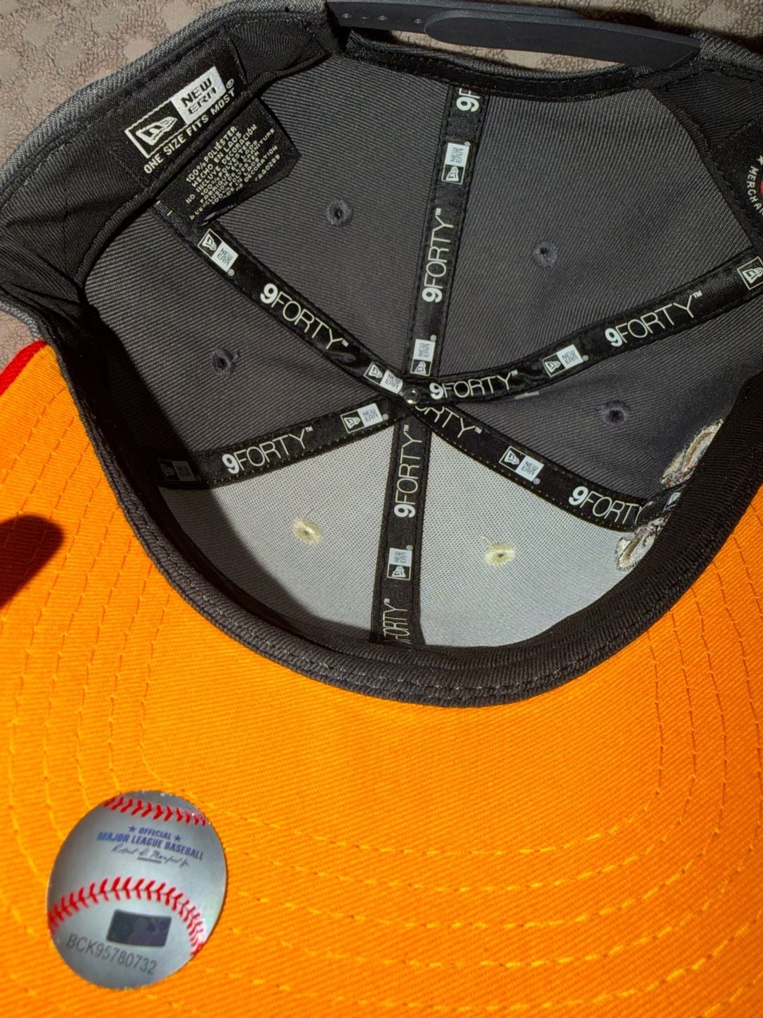 New Era Los Angeles Dodgers 9FORTY Adjustable Hat One Size Fits Most 3