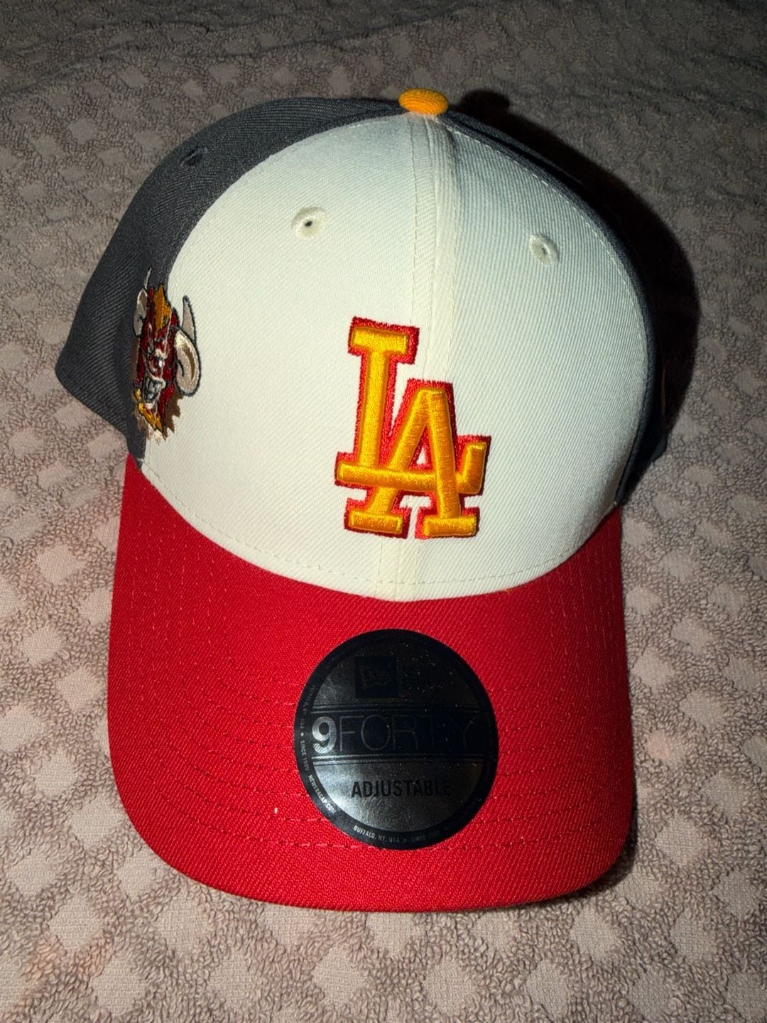 New Era Los Angeles Dodgers 9FORTY Adjustable Hat One Size Fits Most 4