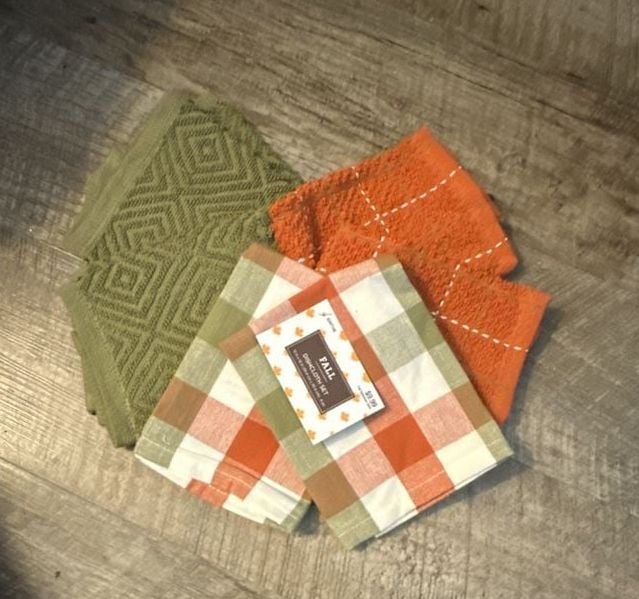 Fall Tableware Fall Dishcloth Set 12 In X 12 In 6 Pc 3